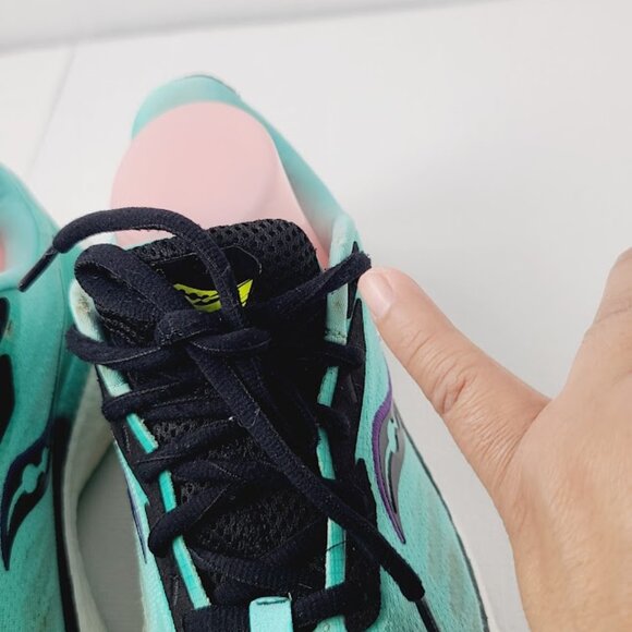 Saucony Women's Turquoise Green Triumph S10678-26 Athletic Running Shoes Size 9 - Picture 7 of 11